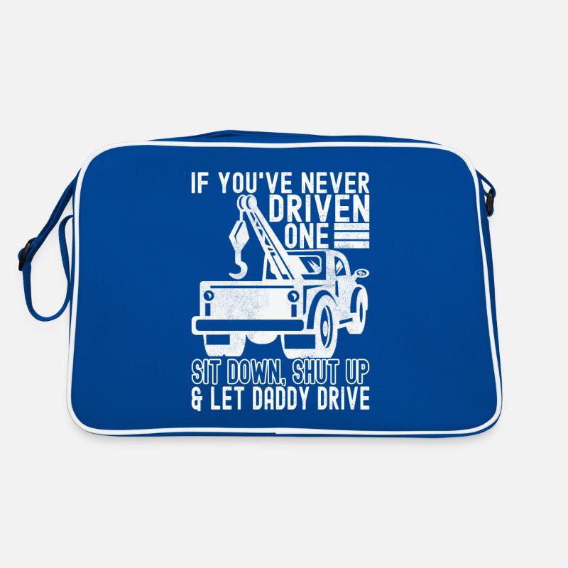 Abschleppwagen Abschleppdienst Retro Tasche