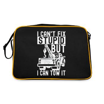Service de remorquage de dépanneuse - Sac Retro - noir/or - Dos