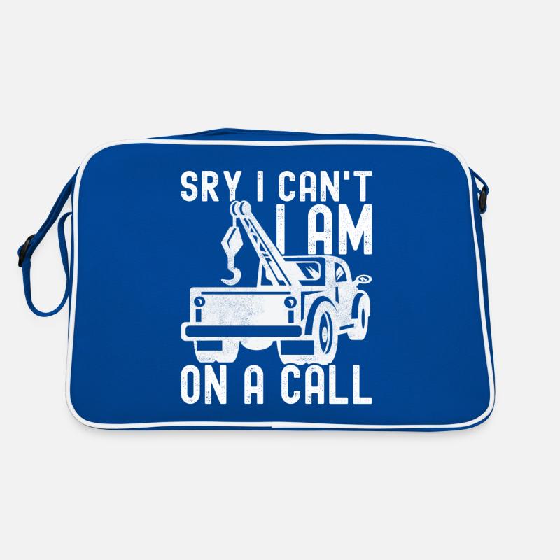 Abschleppwagen Abschleppdienst Retro Tasche