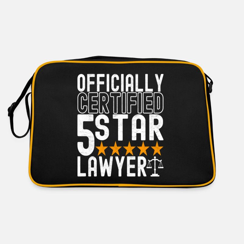 Law Student Judge Public Prosecutor Retro Bag
