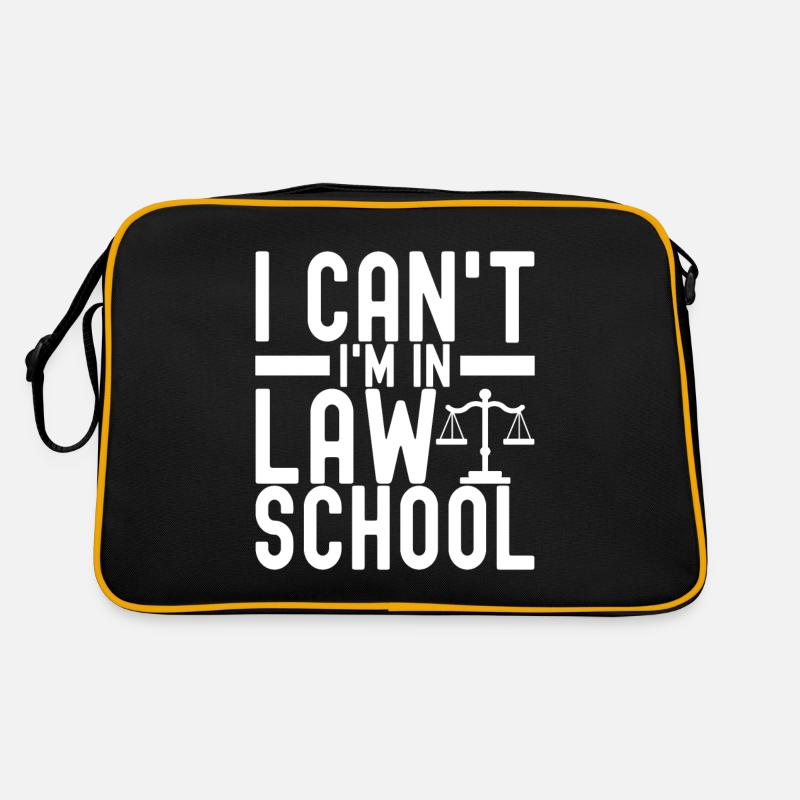 Law Student Judge Public Prosecutor Retro Bag