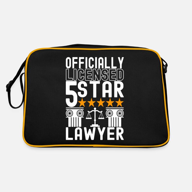 Law Student Judge Public Prosecutor Retro Bag