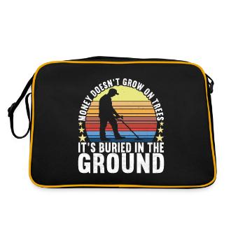 Détecteur de métaux Sondler - Sac Retro - noir/or - Dos