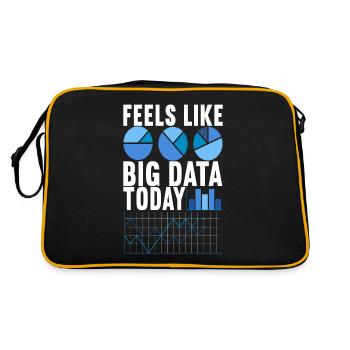 Data Scientist Data Analyst - Retro Bag - black/gold - Back