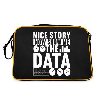 Data Scientist Data Analyst - Retro Bag - black/gold - Back