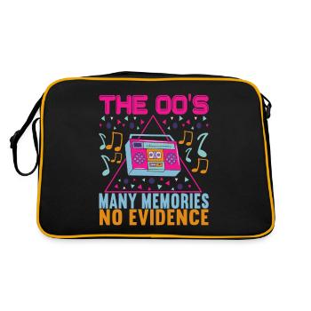 90s 90s 90s Party - Retro Bag - black/gold - Back