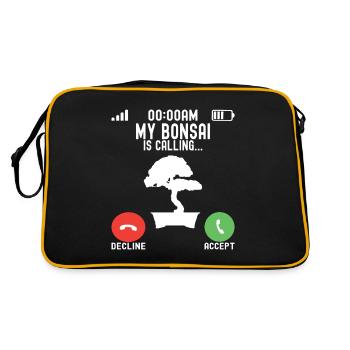 Bonsai tree Bonsai - Retro Bag - black/gold - Back