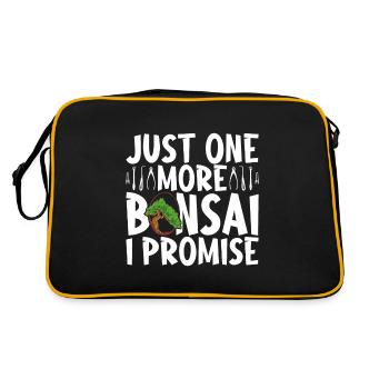Bonsai tree Bonsai - Retro Bag - black/gold - Back