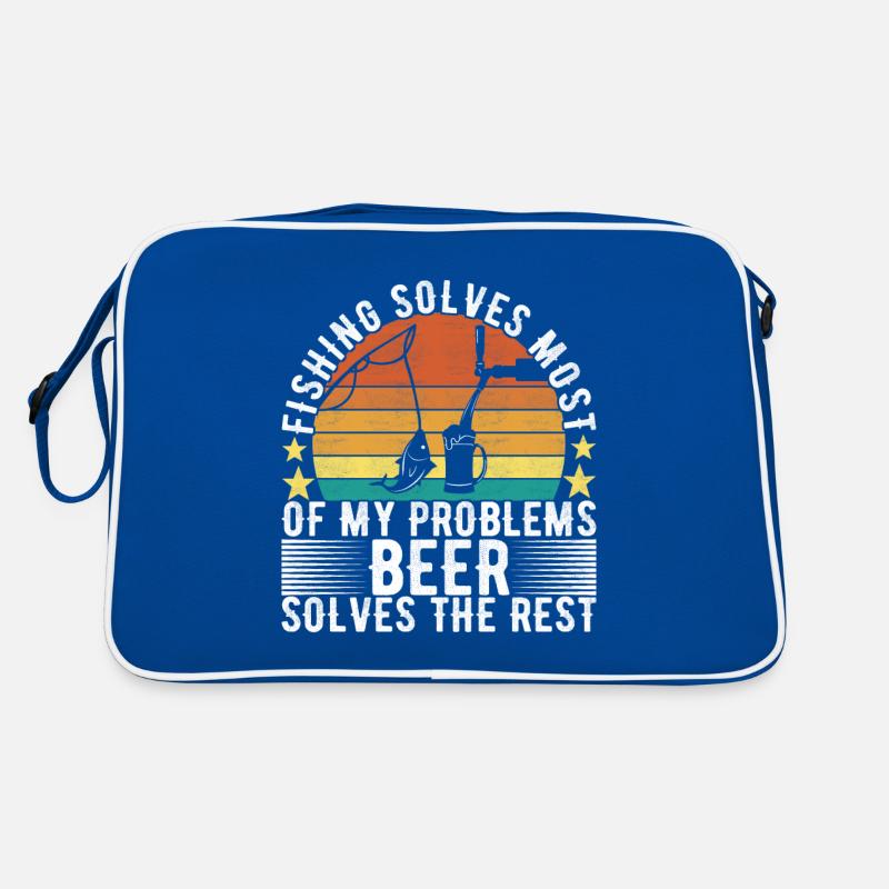 Pêcheur de bière Sac Retro