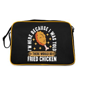 Fried Chicken Fast Food - Retro Bag - black/gold - Back