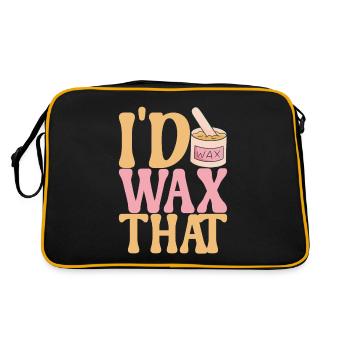 Cosmétiques d’esthéticienne - Sac Retro - noir/or - Dos