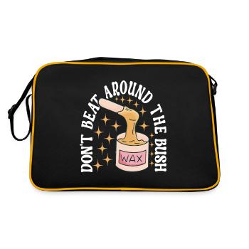 Cosmétiques esthéticiennes - Sac Retro - noir/or - Dos