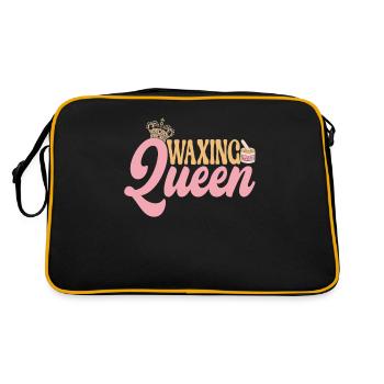 Cosmétiques d’esthéticienne - Sac Retro - noir/or - Dos