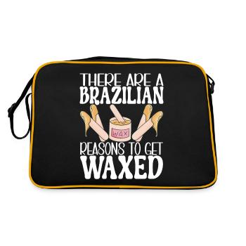 Cosmétiques d’esthéticienne - Sac Retro - noir/or - Dos