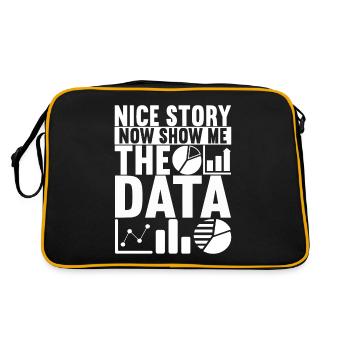 Data Scientist Data Analyst - Retro Bag - black/gold - Back