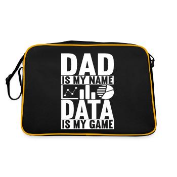 Data Scientist Data Analyst - Retro Bag - black/gold - Back