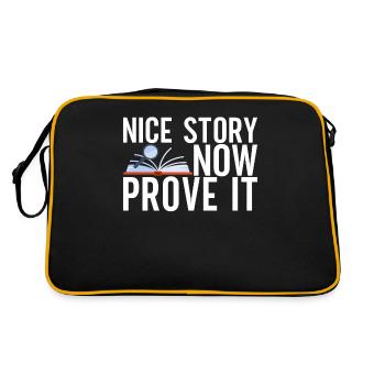 Englisch Lehrer English Teacher - Retro Bag - black/gold - Back
