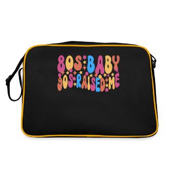 90s 90s 90s Party - Retro Bag - black/gold - Back
