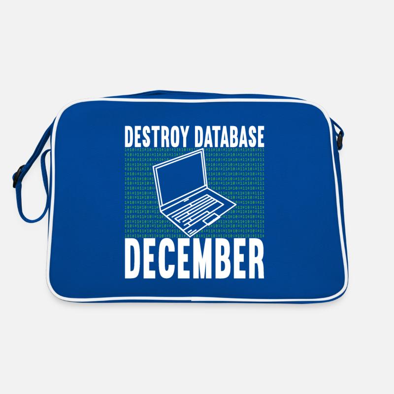 Programmierer Informatiker Retro Tasche