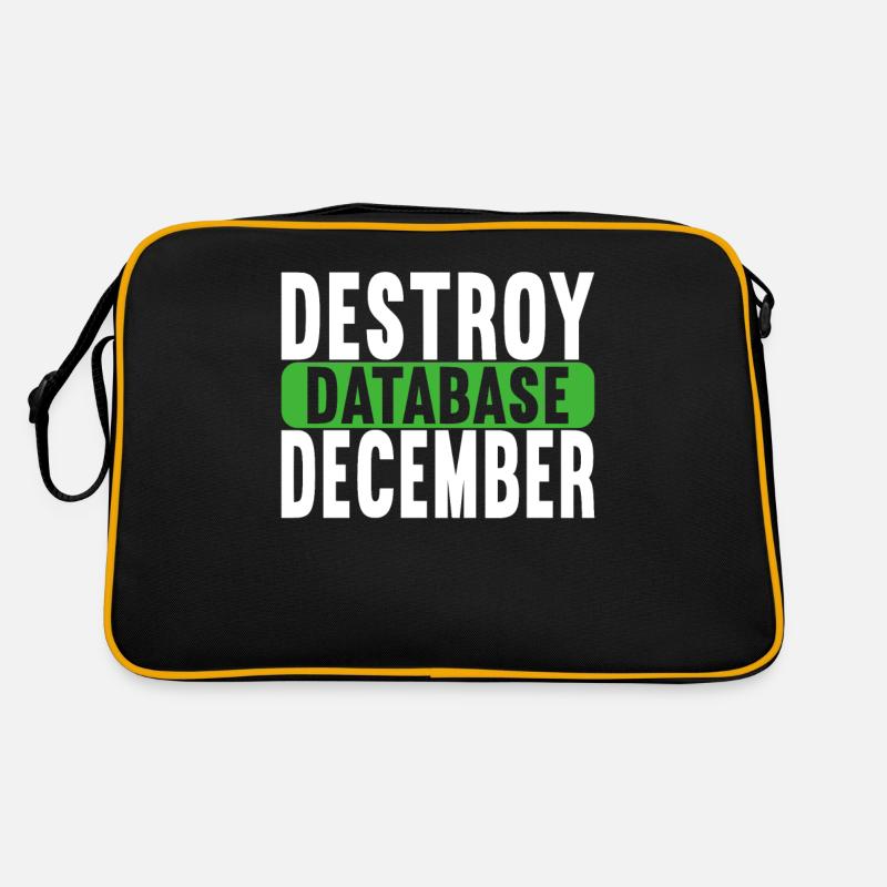Programmer Computer Scientist Retro Bag