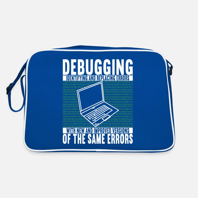 Programmierer Informatiker Retro Tasche