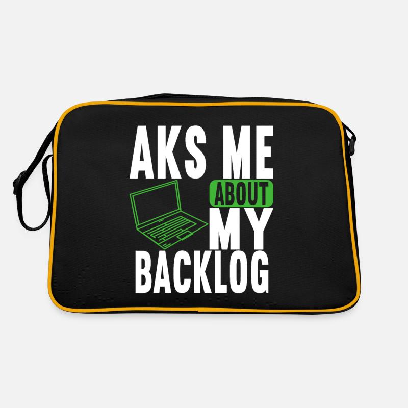 Programmer Computer Scientist Retro Bag