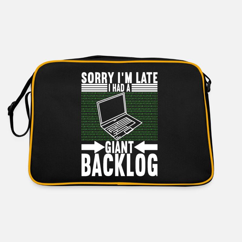 Programmer Computer Scientist Retro Bag