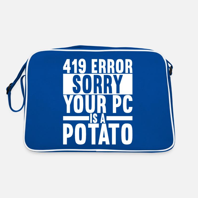 Programmierer Informatiker Retro Tasche