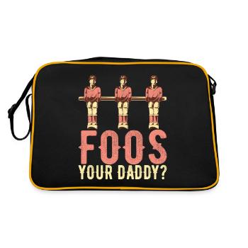 Baby-foot - Sac Retro - noir/or - Dos