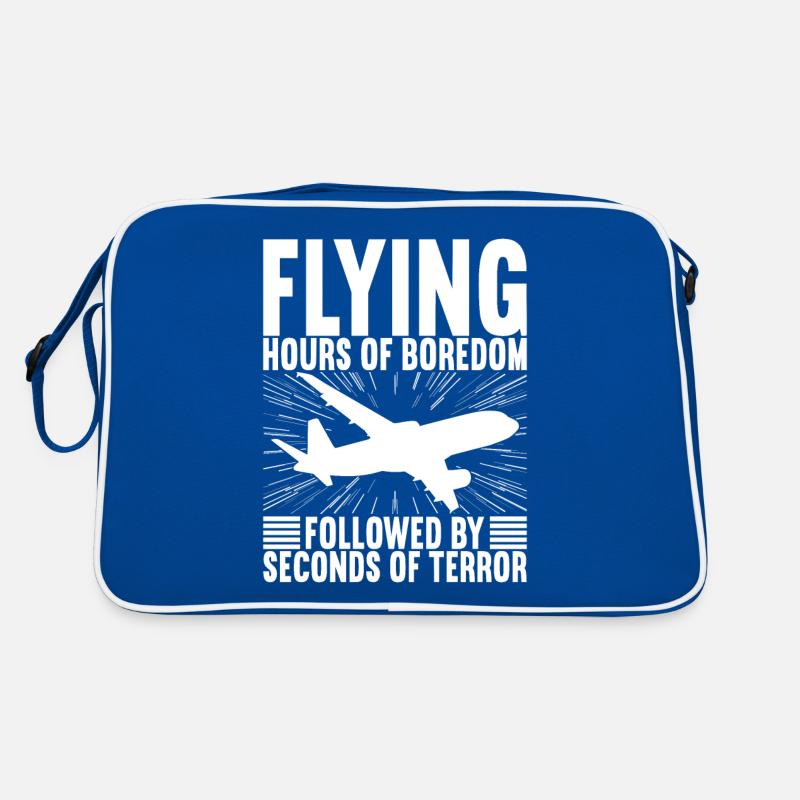 Pilot Flugzeug Retro Tasche