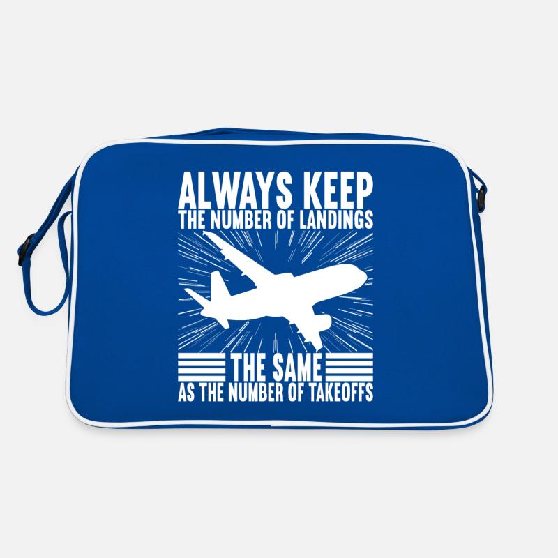 Pilot Airplane Retro Bag