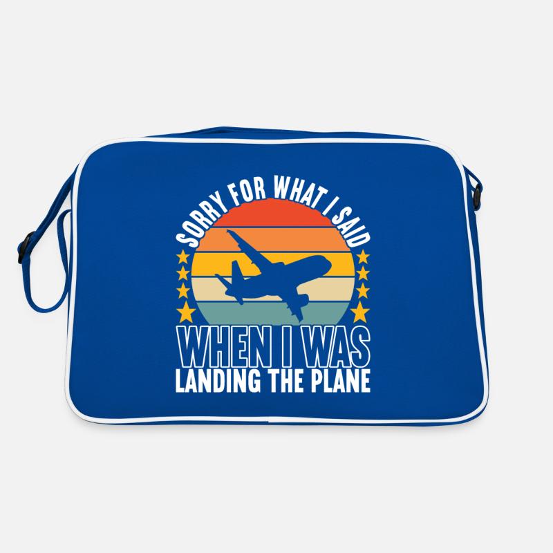 Pilot Airplane Retro Bag
