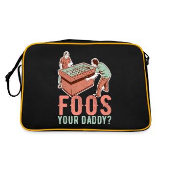 Baby-foot - Sac Retro - noir/or - Dos