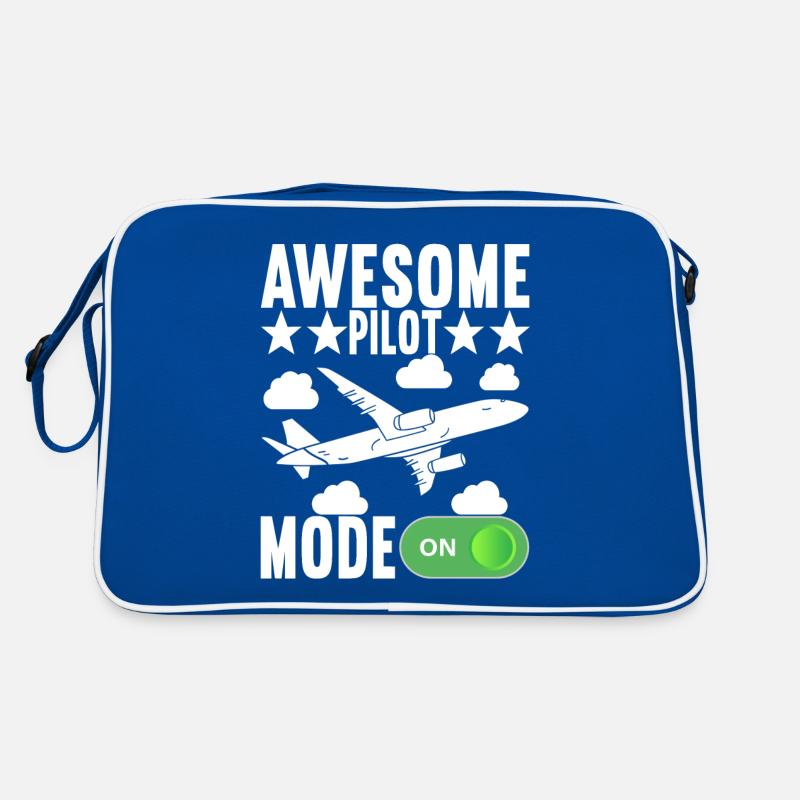 Pilot Airplane Retro Bag