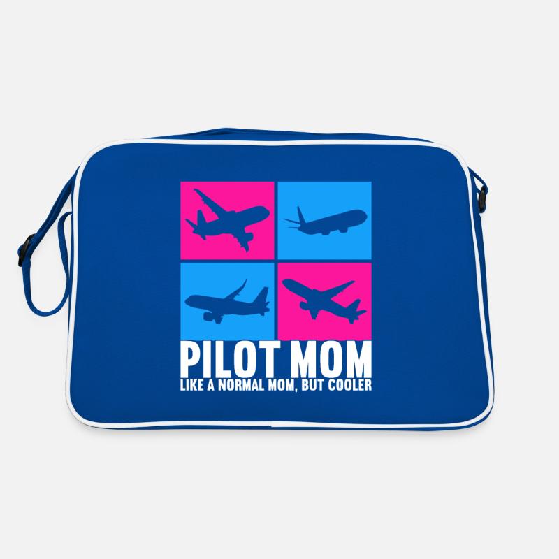 Pilot Flugzeug Retro Tasche