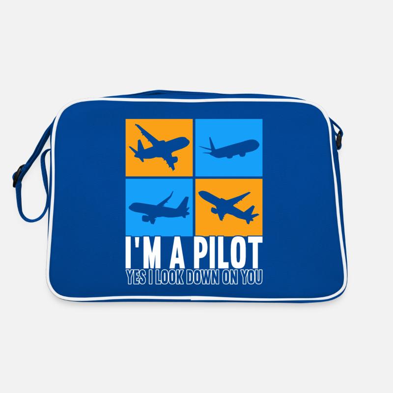 Pilot Airplane Retro Bag