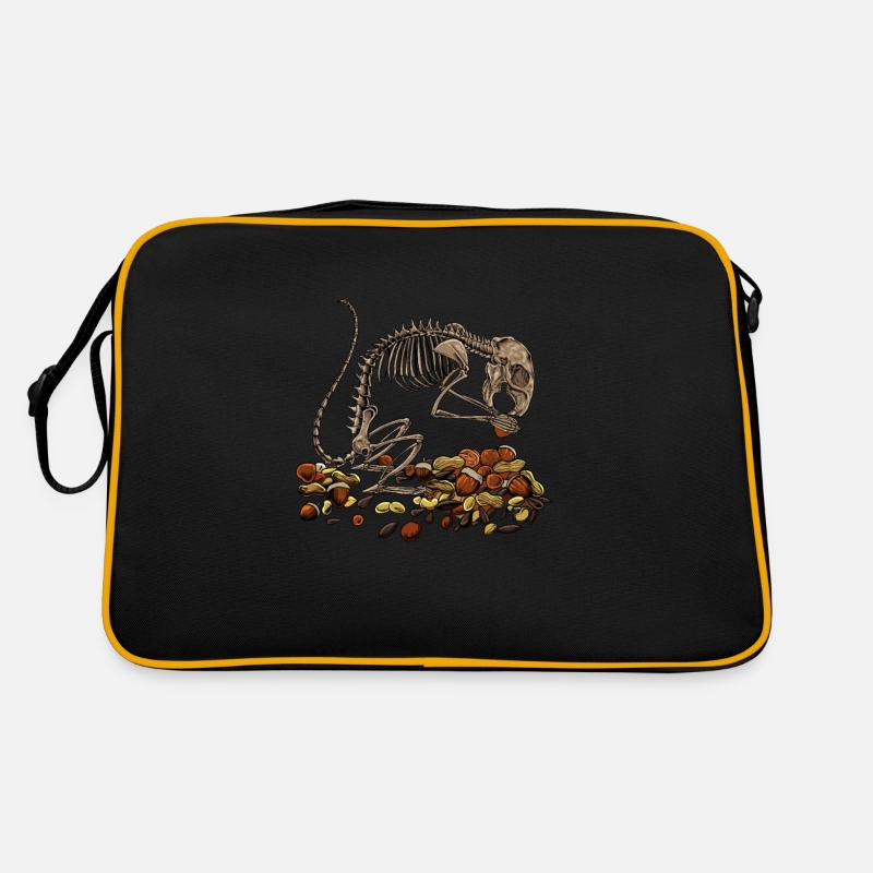Squirrel Skeleton - Aestethic Goblincore Retro Bag