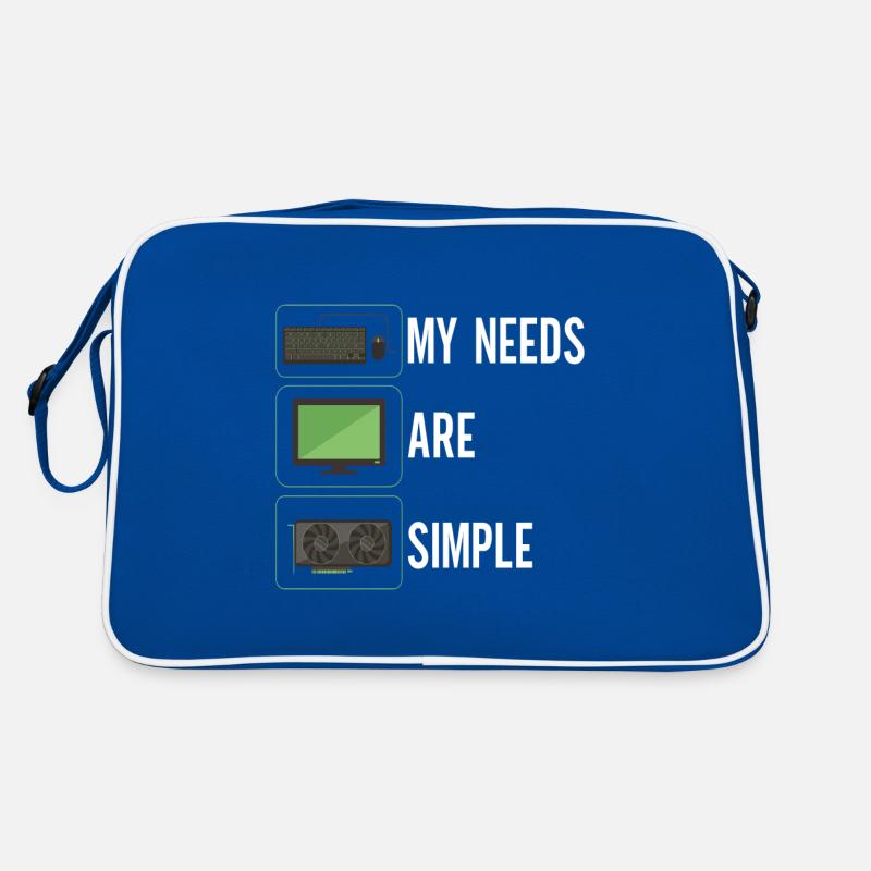 Programmierer Informatiker Retro Tasche