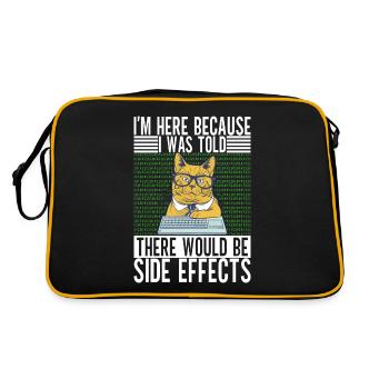 Programmer Computer Scientist - Retro Bag - black/gold - Back