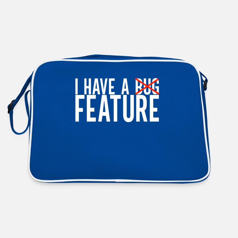 Programmierer Informatiker Retro Tasche