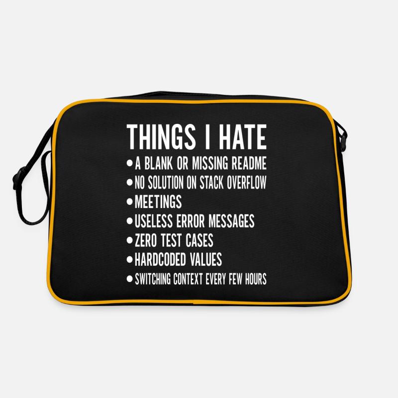 Programmer Computer Scientist Retro Bag