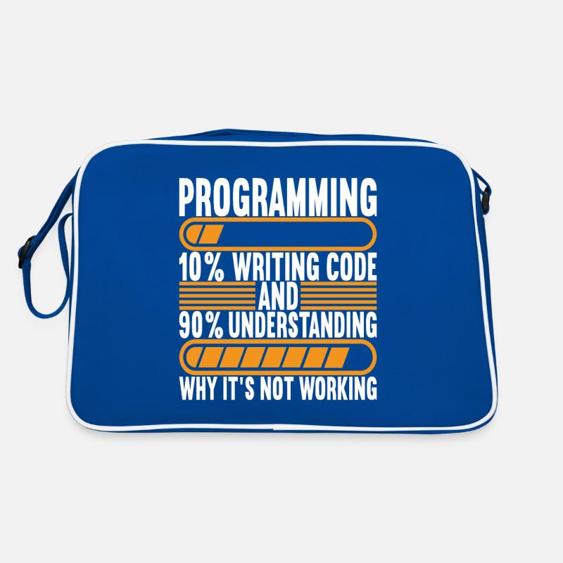 Programmeur Informaticien Sac Retro