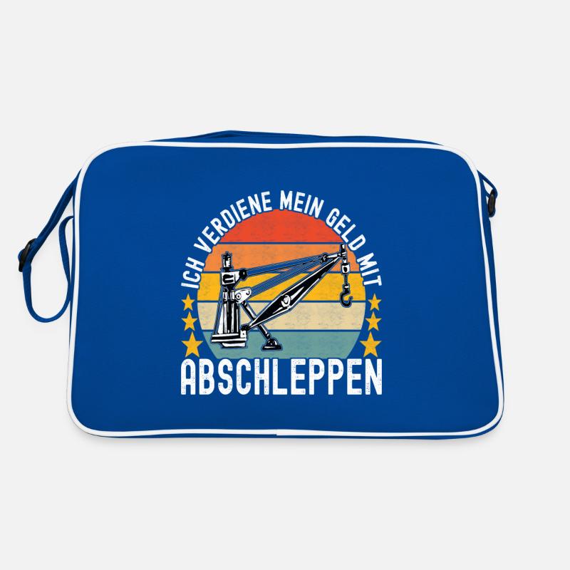 Abschleppwagen Abschleppdienst Retro Tasche