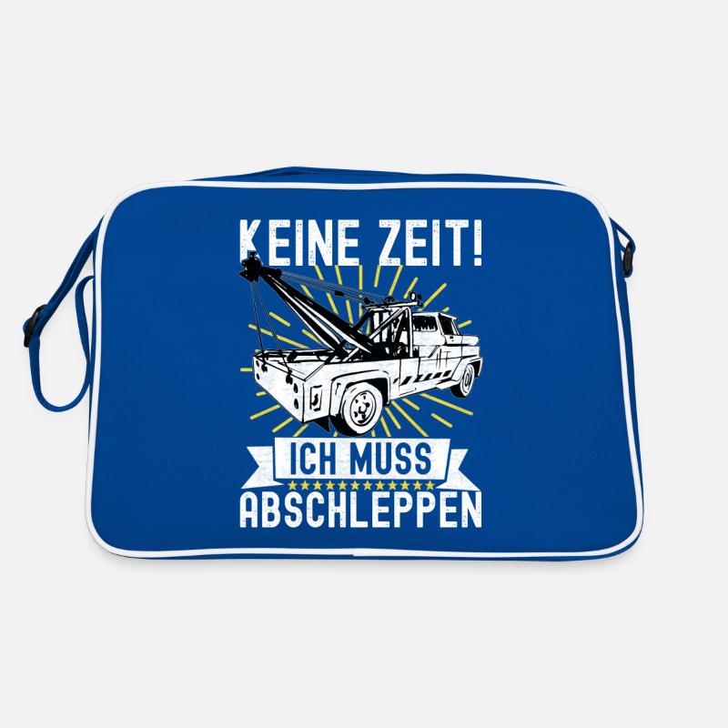 Abschleppwagen Abschleppdienst Retro Tasche
