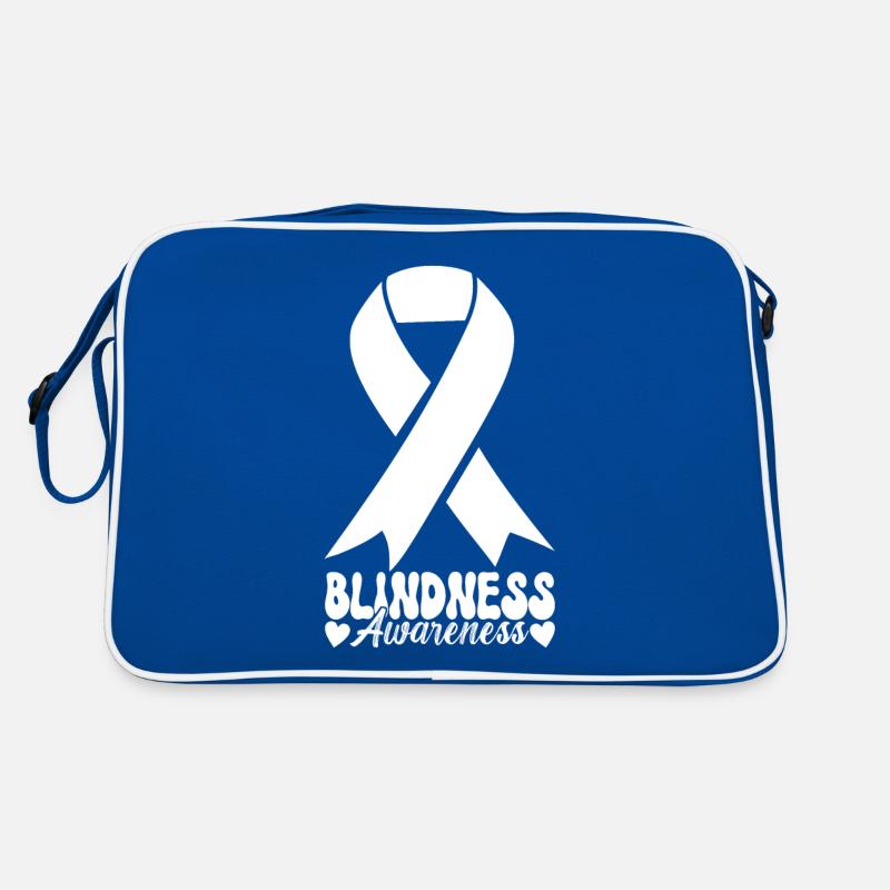 Blind Sehbehinderung Retro Tasche
