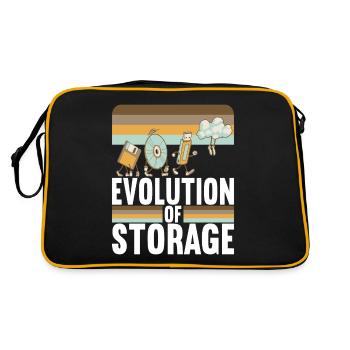 Programmer Computer Scientist - Retro Bag - black/gold - Back