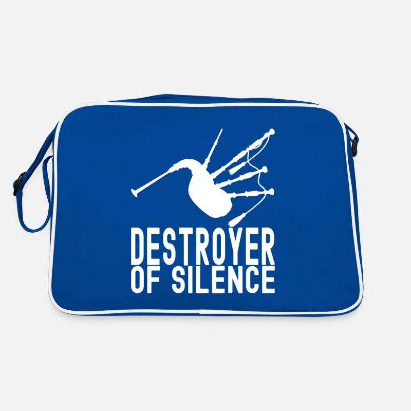 Dudelsack Dudelsackspieler Retro Tasche