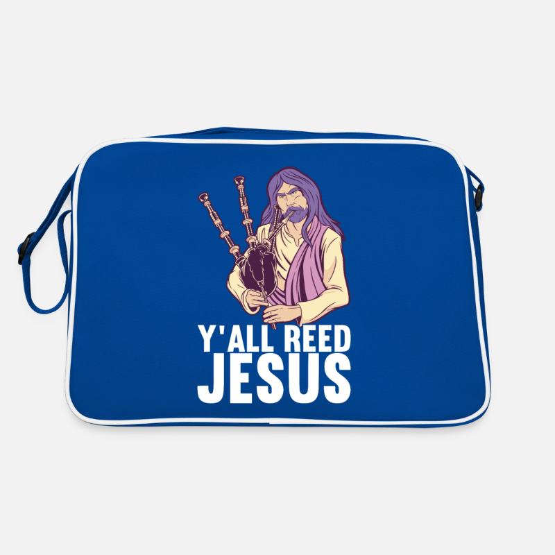 Dudelsack Dudelsackspieler Retro Tasche
