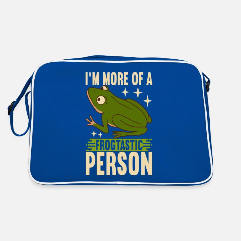 Frog Amphibians Frogs Retro Bag