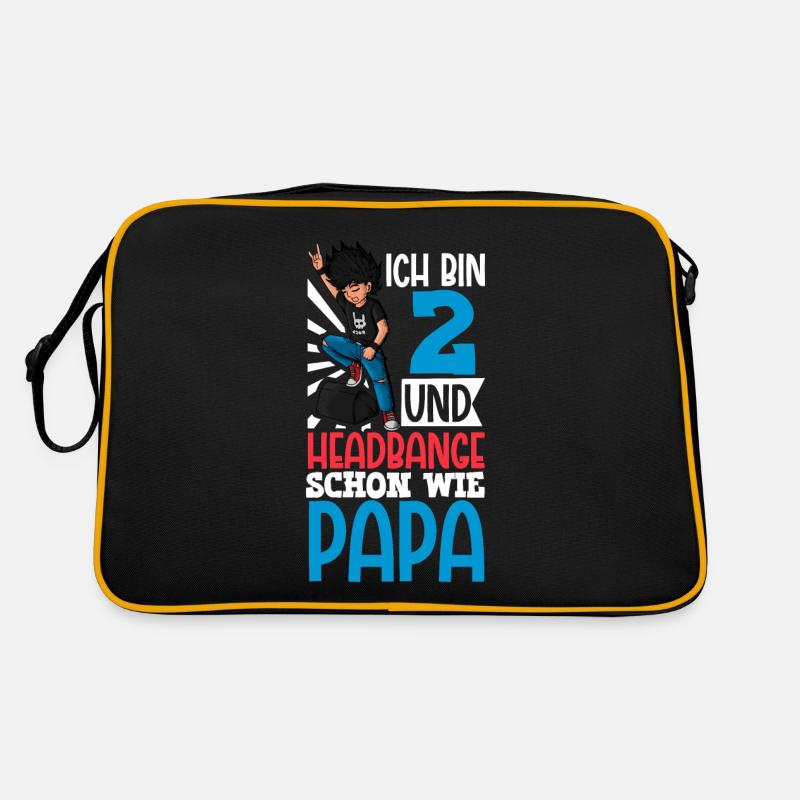 Ich bin 2 - Jungen Rocker Retro Tasche